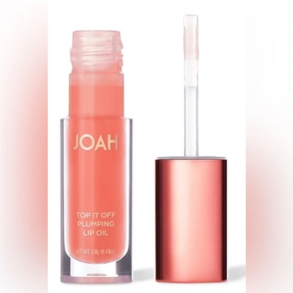 JOAH - NIB - Bellini - Top It Off Plumping Lip Oil - Full size 0.13 oz